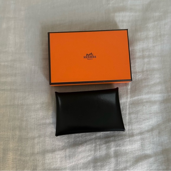 HERMÈS Calvi card holder - Picture 4 of 10
